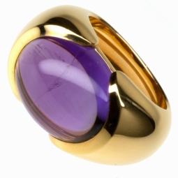 CRÉATION SEILER<br />
Ring - Gelbgold<br />
Amethyst